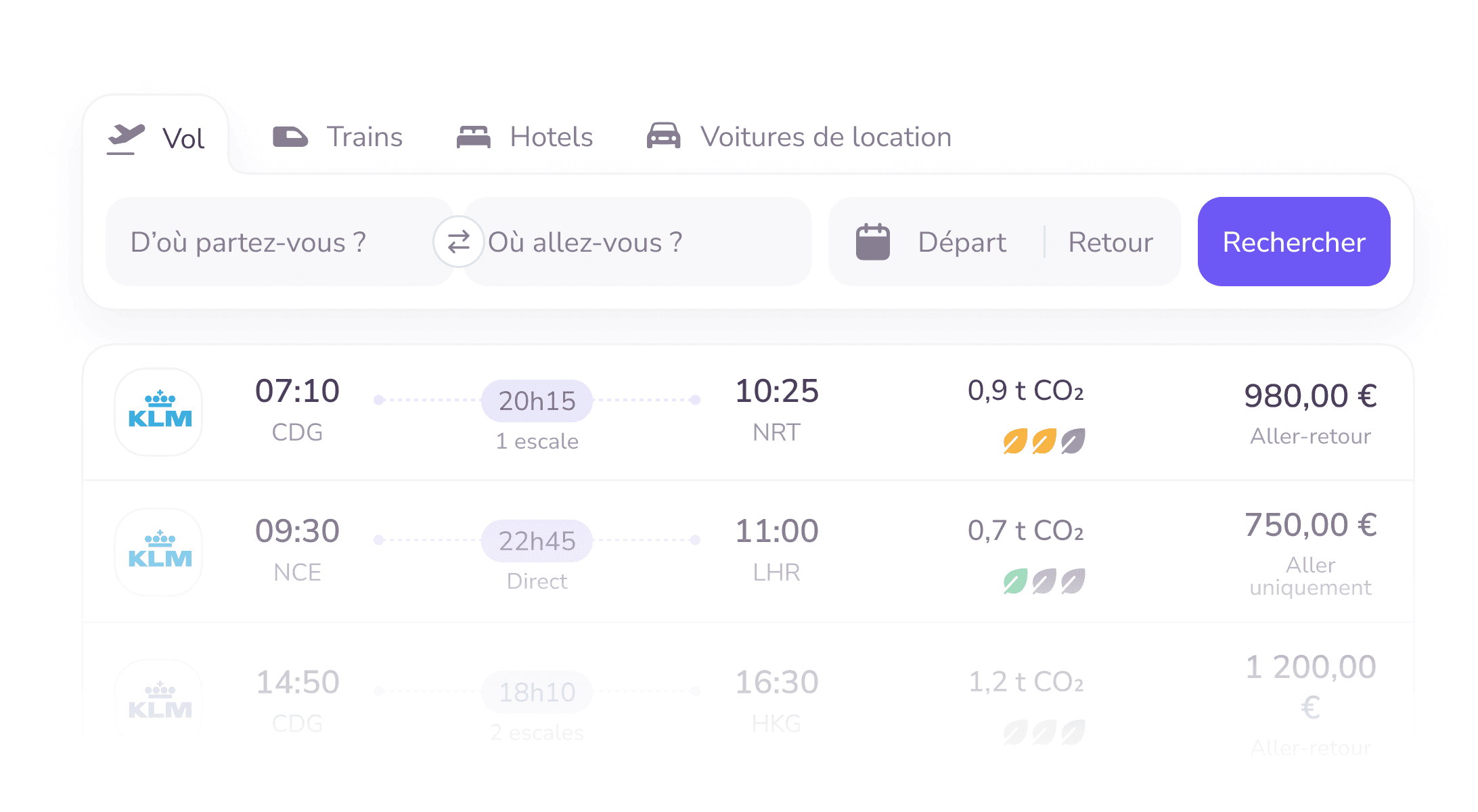Solution Réservation Wondermiles